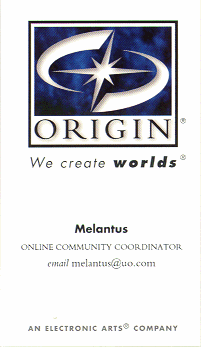 Melantus's Business Card