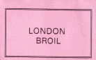 London Broil ticket